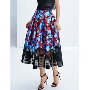 Sachin Babi Aster Skirt In Size 8. Retail $750